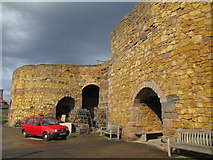 NU2328 : Lime Kiln, Beadnell Harbour by N Chadwick