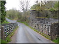 Bridge over the River Usk near Trelong Common