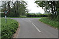 Road junction near Home Dairy Farm