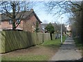 Path by Fenwick Close and Bascote Drive, Webheath, Redditch