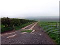 Track leading to Hoselaw farm