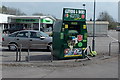 Salvation Army donation bin in Llantarnam Cwmbran