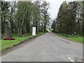 Entrance to Macallan Distillery