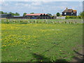 House and barns on the Little Woodcote Estate