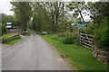 Hartshead Lane towards Harrtshead Hall