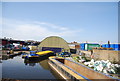 Dock off the Grand Union Canal