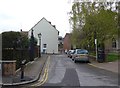 Looking from Thames Street into St James Close