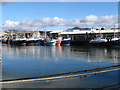 Boats moored on the western side of Kilkeel