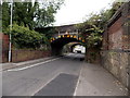 Twin low railway bridges over Cherry Orchard Lane, Salisbury