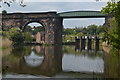 River Weaver - sluice and viaduct