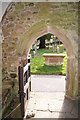 Church yard view