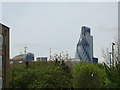 View of the Walkie Talkie building, the Gherkin and the Cheese Grater from Vallance Gardens