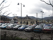 J1418 : Car park and toilet block off Newry Street, Warrenpoint by Eric Jones