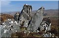 NC4009 : Rock outcrop on Carn a'Chota, Sutherland by Claire Pegrum