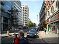 View up Commercial Street from Whitechapel Road