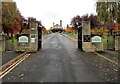 Entrance to Coney Hill Cemetery & Crematorium, Gloucester