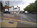Alexandra Park Road at the junction of Bedford Road