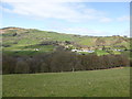 Looking towards Van village from Glyndwr