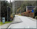 NR9796 : Traffic Calming Chicane on the A83 at Minard by David Dixon