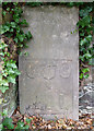 A symbolic grave stone at Aberlour