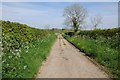 SP0902 : Byway near Ampney St Mary by Philip Halling