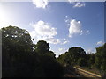 Tube line by Woodside Avenue