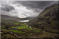 SH6553 :  View toward Llyn-Gwynant from viewpoint on the A498 by Mick Lobb