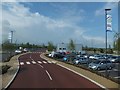 Park and ride car park at J1 of M275