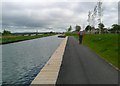 The Forth & Clyde Canal heads for its meeting with the River Carron