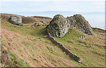 NM4584 : Rock Blocks at Upper Grulin by Anne Burgess