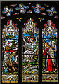 TQ7126 : Stained glass window, Etchingham church by Julian P Guffogg