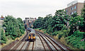 Windsor Lines to Waterloo, east of Putney, 1991