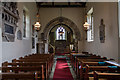 TF1079 : Interior, St Oswald's church, Rand by J.Hannan-Briggs