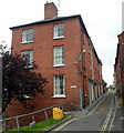 From narrow to narrower along Upper Linney, Ludlow