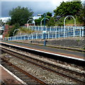 V-shaped ramp at Ludlow railway station