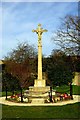 The war memorial in Cassington