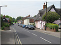 Looking west along Cavendish High Street