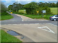 Minor road to Lasham crosses the A339