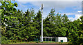 Telecoms mast, Newtownards (May 2014)