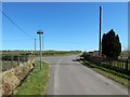 Road junction near Lochend