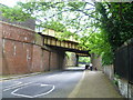 Railway bridges in Leigham Vale