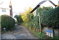 Footpath off Hall Lane