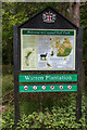 Information Board, Warren Plantation, near Copped Hall, Essex