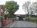 Railway bridge on Market Lane, Langley