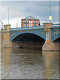SK5838 : Trent Bridge: welcome to Nottingham by John Sutton