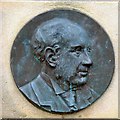 William Houlsdworth bronze portrait plaque