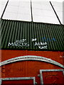 Belfast - "Peace Line" Wall - Top Portion of Barrier