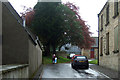 Access road beside Tain Parish Church