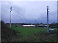 Farmland and communications masts, Breedy Butts