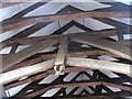 TL5502 : St. Martin's Church, Chipping Ongar - roof beams by Mike Quinn